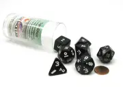 Set of 7 Numerically Balanced OptiDice: D4 D6 D8 D10 D12 D20 - Choose Your Color