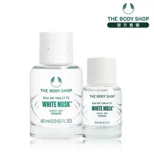 【THE BODY SHOP 美體小舖】白麝香迷人香水禮袋組(60ML+30ML)