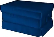 Sofa Covers Custom Made Compatible for IKEA Ektorp Sofa Slipcovers (Velvet Blue Ektorp Ottoman)