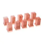 Alphacool GPU RAM Copper Heatsinks, 6.5 x 6.5mm, 10-pack