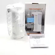 Sensor Hand Soap Dispenser Touch Free On/Off Button 3 Volume Settings