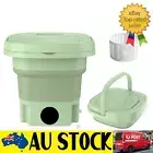Portable Mini Washing Machine 8L Capacity Foldable Washer for Apartment Dorm AU