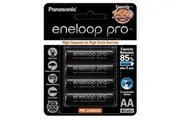 Panasonic AA Eneloop Pro 2550mAh Rechargeable Batteries 4 Pack - BK-3HCCE/4BT