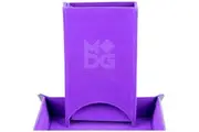 Fold Up Velvet Dice Tower (Purple)