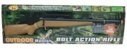 Outdoor Hunter Electronic Rifle Gun BOLT ACTION With Scope Kids Toy Gun
