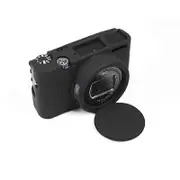 Soft Silicone Protective Case for Sony Cyber-Shot RX100 VII / RX100 M7 Black