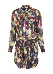 Isabel Marant étoile Nueva Printed Cotton Mini Dress - Multicoloured - 36 (UK8 / S) 36 (UK8 / S)