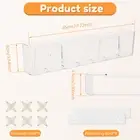 Floating Shelves Versatile Space Saving Kids Bookshelf Wall Mounted for gySlj