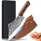 Handmade Forged Kitchen Chef Knive Butcher Cleaver Fillet Knife Meat Cutting AU