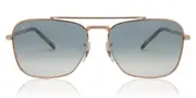 Ray-Ban RB3636 New Caravan 92023F Men's Sunglasses Rose-Gold Size 55