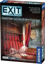 Thames and Kosmos EXiT The Dead Man on the Orient Express Board Game Multi