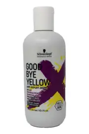 Schwarzkopf Professional Good Bye Yellow Neutralizing Wash Shampoo 10.1 Ounce