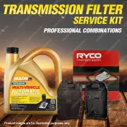 Ryco Transmission Filter + SYN Fluid Kit for Bmw 5 Series E60 E61 ZF 6HP19 Trans