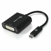 Alogic 15cm Usb-c to DVI AdapterBlack USB Adapters & Converters - UCDVI-ADP