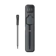 Wireless Meat Thermometer, Smart Alarm Bluetooth Meat Thermometer with Timer, IP66 Magnetic 500mAh Meat Thermometer for Roast BBQ Grill Oven