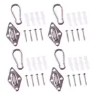 4Set Hammock Hanging Hook Kit Stainless Steel Swing Chair Swivel Hardware Kit sn