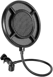 QUMIIRITY Mic Filter Shield Recording Microphone Cover Microphone Isolation Windscreen Filter