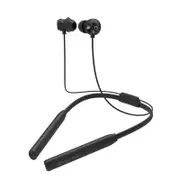 TN2 Sports Bluetooth Earphone with Active Noise Cancelling Wireless Headset for Phones - Black