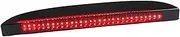 Rear Stop Light Car Red Third Brake Light Centre High Mount Auto Stop Lamp Smoked RED Lens For Clio II MK2 1998-2005 7700410753(Black LENS)