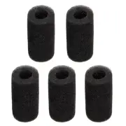 Pre-Filter Sponge 5 Pack for Aquarium Black Pre-Filter Foam Rolls