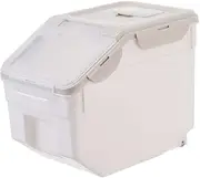 BESPORTBLE Large Dog Food Container Storage Case Airtight Pp Plastic Pet Food Dispenser