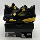 Size 7 - Air Jordan 4 Retro Mid Thunder (408452-017)
