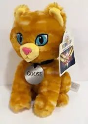 NWT 2019 BABW Build-A-Bear BABW Orange Kitty GOOSE Captain Marvel Limited Plush