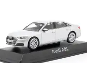 Dealer Model Audi A8L silver 1:43 scale diecast model AUD 143066