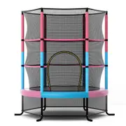 Costway Kids Mini Trampoline Round Bouncer Multi