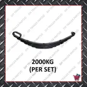 Adelaide Trailers Roller Rocker Spring - Suit 15-16" Wheels (5 Leaf) (Galvani...