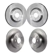 [Front+Rear] Disc Brake Rotors Kit For 2007-2012 Nissan Sentra SE-R Spec V (for: Nissan)
