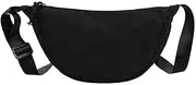 [Generic] Small Nylon Crescent Crossbody Purses Bag for Women Men Trendy, Crossbody Bag Dumpling Lightweight Travel Sling Bag