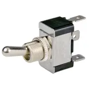 1002001 SPDT Chrome Plated Toggle Switch - On/Off/On