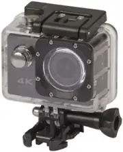 4K UHD WiFi Action Sports Camera with Waterproof Case and Hardware Accessories