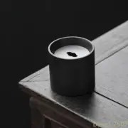 Solid Wood Charcoal-fired Jianshui Wash Writing-brush Washer Tea Residue Bucket
