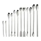 Stainless Steel Spoon Micro Spatula Set Laboratory Mixing Spatula