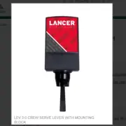 LEV 3.0 CREW SERVE LEVER WITH MOUNTING BLOCK #19-0077/03