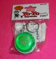 Vintage Duncan mini yo-yo key chain Imperial Green New in pkg Rare