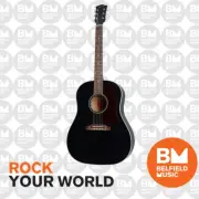 Gibson 50s J-45 Original Acoustic Guitar Ebony w/ Pickup & Hardcase - OCRS4550EB