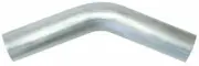 Aeroflow 45° Aluminium Mandrel Bend 5" Dia5/64" Wall. 5-1/2" Leg
