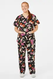 Love Cats Scrub Set