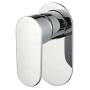 Empire Wall Mixer, Oval Plate, Chrome