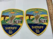 Sherman County Sheriff collectable patch set full size new