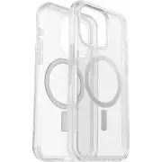O-OtterBox Symmetry+ MagSafe Apple iPhone 15 Pro Max 6.7" Case Clear