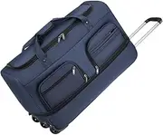 [AsrMyjcx] Luggage Bag with Wheels Travel Suitcase Convenient Practical with Handle Duffle Bag for Men and Women Outdoor Fitness Camping