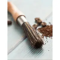在飛比找ETMall東森購物網優惠-CAFEDE KONA長柄實木咖啡粉清潔毛刷 磨豆機毛刷 咖