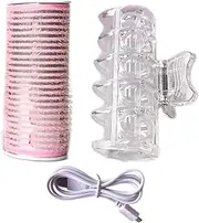 Hair Curlers Rollers | Heated Rollers For Short Hair & Medium Length Hair | Hair Rollers | USB Self-Adhesive Hair Curler Fringe Roller | Usb Heated Hair Curler | Heated Curlers Hair Curling Products