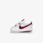 【NIKE 耐吉】CORTEZ BASIC SL TDV 小童 休閒鞋 經典 阿甘鞋 魔鬼氈 白紅(904769-101)