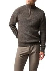 [Rodd & Gunn] Beach Haven Knit Sweater in Sepia