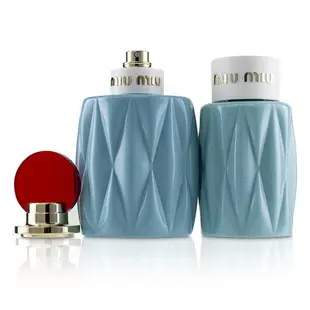 Miu Miu - 繆斯女神女香組合:香水100ml+乳液100ml